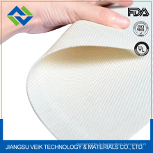 Tissu de fibre de verre enduit de téflon de Ptfe pour le pressage de Thermo-fusible d&#39;interlignage de textile